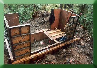 Form for north tower footing