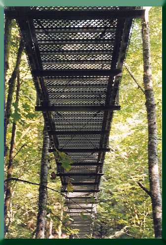 Underdeck view from the west.