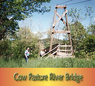 CowPasture River Bridge 4 years after construction.