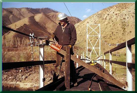 Method B:  Tweaking posts to plumb with a jack and jack post.