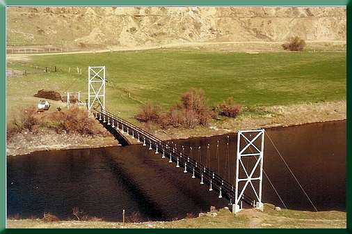 Bernard Bridge from the east.