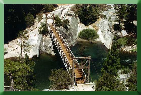 Cassidy Bridge after reconstruction and engineering upgrade, July 2000.