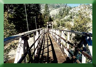 Bridge centerline view after stabilization work.
