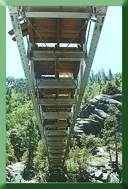 The finished truss from below.