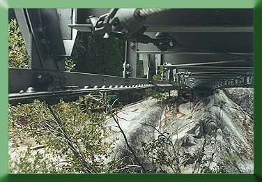 Cassidy truss after painting.