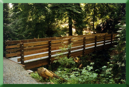 Pioneer Park Bridge upon Completion