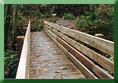 Completed Taylor Creek Bridge.