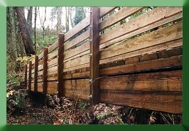 Railing, deck, and fascia on steel superstructure.
